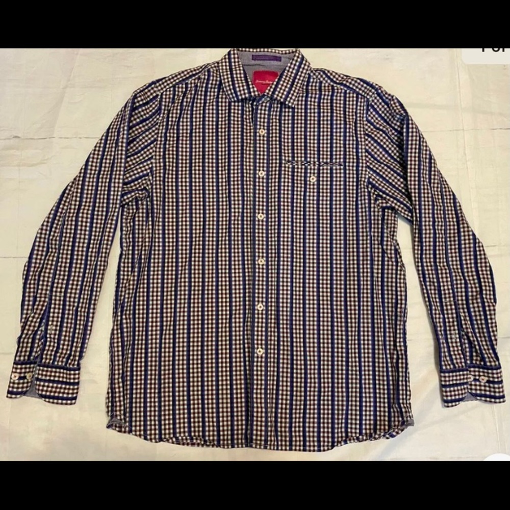 Tommy‎ Bahama Long Sleeve Shirt Men Large (bb)